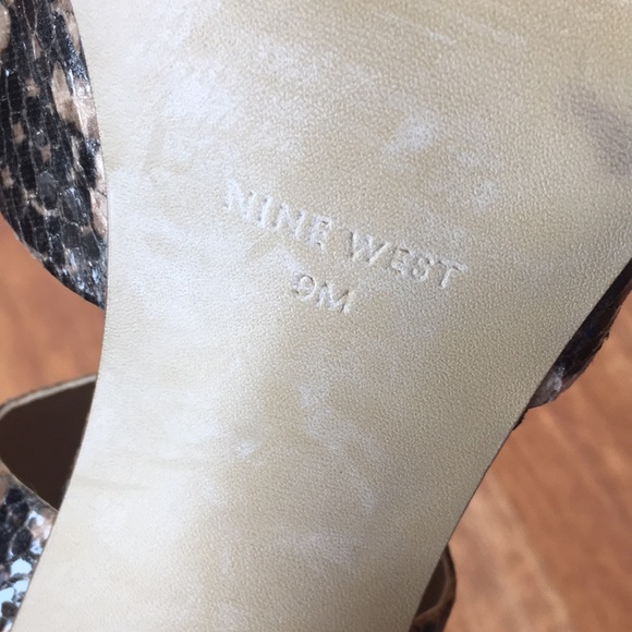 BNWOT Nine West heels - Picture 6 of 13